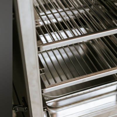 Fògher ws 450 Smoker affumicatore a carbone verticale