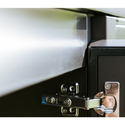 Fògher Agher cucina da esterno monoblocco 240 cm ossidiana