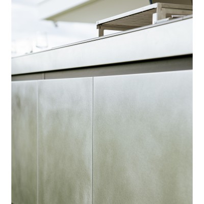 Fògher Agher cucina da esterno monoblocco J.Bastianich 240 cm acciaio inox