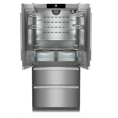 Liebherr cbnste 8872 frigorifero combinato french door libera installazione 91 cm inox