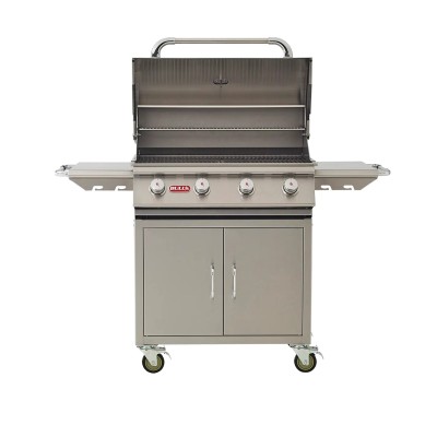 Bull Outlaw barbecue gpl con carrello acciaio inox