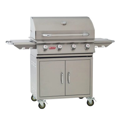 Bull Outlaw barbecue gpl con carrello acciaio inox