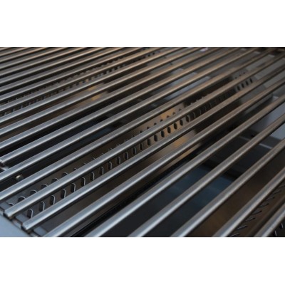Bull Diablo barbecue metano con carrello, girarrosto e back burner