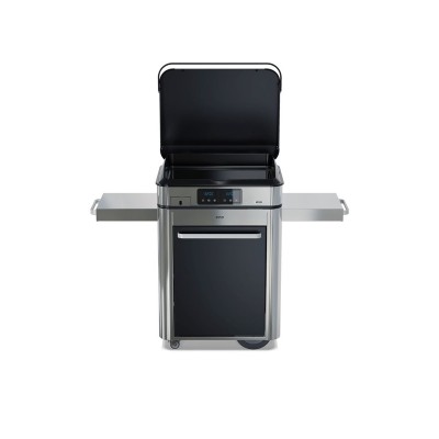 Eno combo enosign 65 Plancha elettrica con carrello 126 cm inox