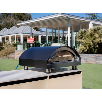 Oveneat Argo forno pizza a gas da appoggio 60 cm nero