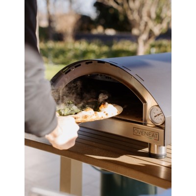 Oveneat Argo forno pizza a gas da appoggio 60 cm nero