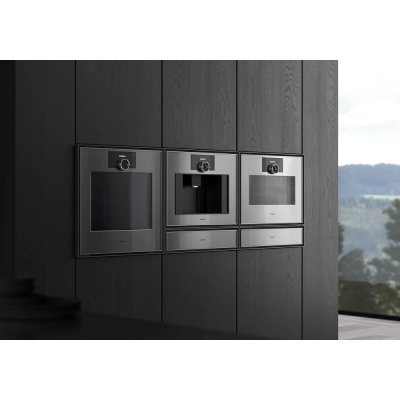 Gaggenau GV451120 cassetto sottovuoto da incasso h 14 cm inox - vetro
