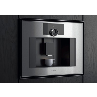 Gaggenau GC451120 macchina caffè automatica da incasso inox - vetro