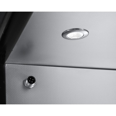 Coldline w30pro Life Abbattitore di temperatura da appoggio 60 cm h 42 vetro nero - inox