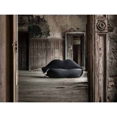 Gufram Dark Lady divano 212 cm nero