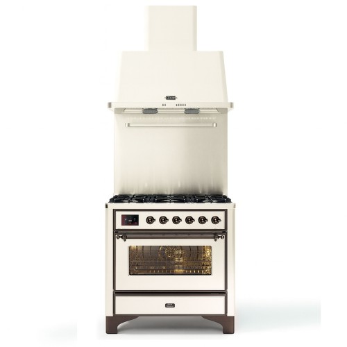 Ilve m096dne3/aw cucina a...
