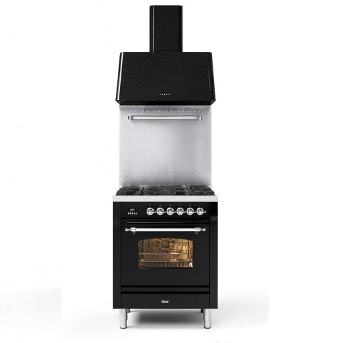 Ilve p07n-bk cucina a gas +...