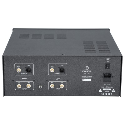 Canor PH 1.10 preamplificatore phono a valvole nero