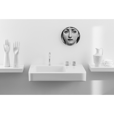 Rapsel Montecatini Gio Ponti lavabo bagno 71 cm ceramica bianca