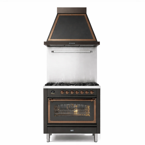 Ilve p09n-mg Gaskochfeld +...