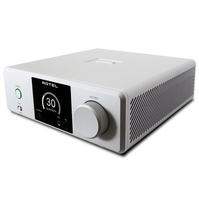 Rotel dx-3 dac e amplificatore per cuffia silver