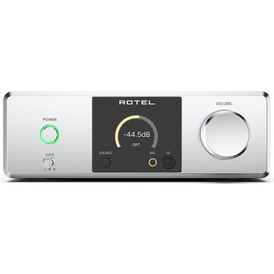 Rotel dx-3 dac e amplificatore per cuffia silver