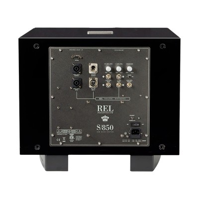 REL Acoustics S/850 Powered Subwoofer Black