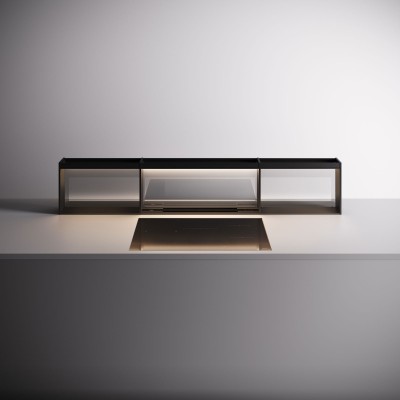 Falmec Brooklyn 90 cappa da piano 90 cm nero