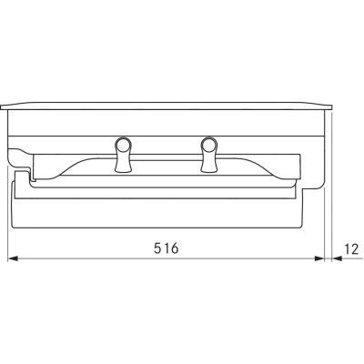 Bora pkas3 Professional 3.0 cappa modulare da piano con ventilazione integrata acciaio inox