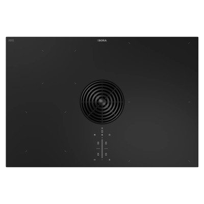 Bora Purma2r M Pure piano cottura induzione con cappa aspirante 76 cm nero opaco
