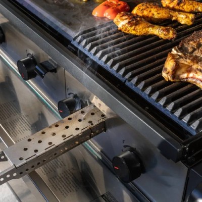 Sunwind Var 440534 Barbecue a gas 160 cm acciaio inox
