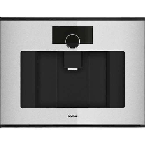Gaggenau gc261130 macchina caffè automatica 60 cm sterling cerniere dx
