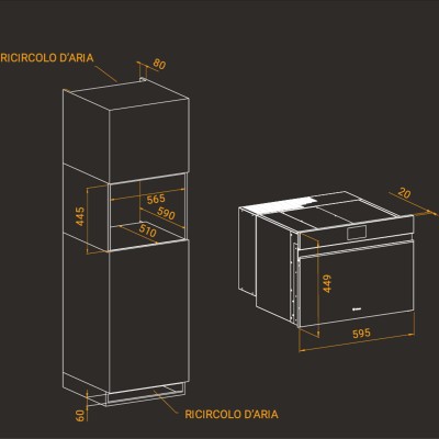 Irinox hf45p2350011 Freddy 45 abbattitore rapido di temperatura 45 cm inox